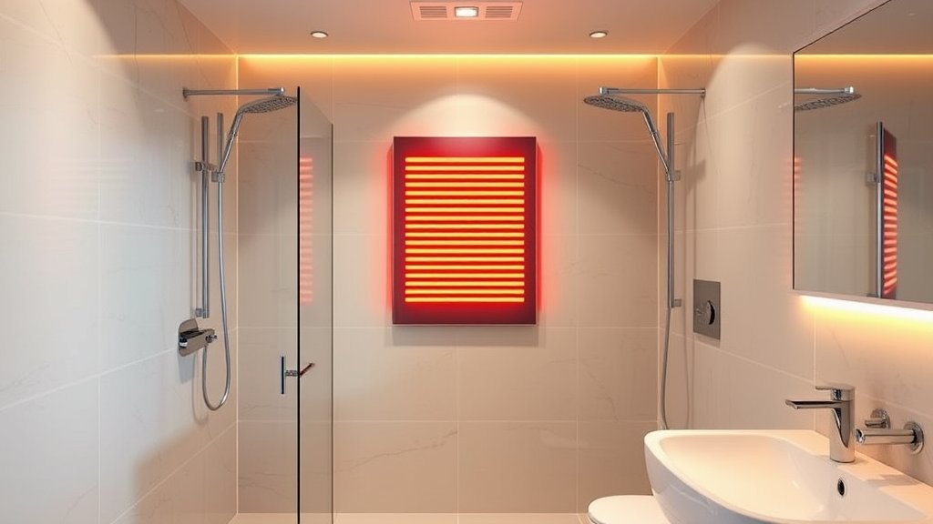 Stijlvolle en energiezuinige infraroodpanelen voor badkamers